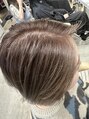 ロンドネートゥル 新潟(Lond naitre) 白髪を活かした白髪ぼかしが得意で無理にブリーチを使いません。