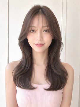 ノア 三宮店(NOA) 【NOA】韓国風レイヤーロングヨシンモリ巻き小顔見え大人ヘア