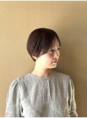 《在り家　別邸》マッシュショート×ミルクティブラウン