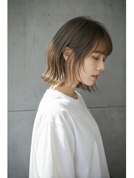 ゴットラトゥール(GOTTO LATOUR) くびれボブスタイル☆ベージュカラー/ベージュブラウン