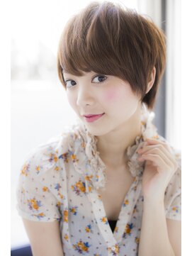 フーガヘアー 元住吉店(FUGA hair) 大人可愛い厚め前髪☆エレガン丸みショート