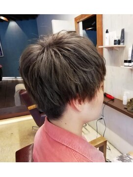 空時計 グレージュカラー×メンズ