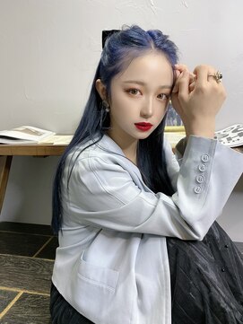 フェブ(fev) 【fev_mai】ネイビーブルー