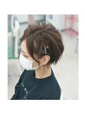 ショートヘアアレンジ☆+゜