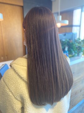 ヘアホスピタル ファニーフェイス(HAIR HOSPITAL funny face) ブラウン×モーヴグレイ