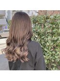 ナチュラルグラデーション曳舟髪質改善インナーカラーブリーチ