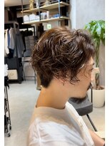 サンズ(SUNS)&nbsp;【門前仲町SUNS】アップバングスパイラルパーマ