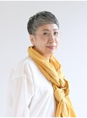 【えがお美容室】50代60代に人気◎骨格似合わせショートバング