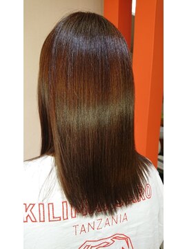 ビューティーサロン カワチ 中庄駅前店(Beauty Salon KAWACHI) ツヤサラ　ストレート