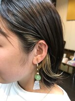 ビゼン 東伏見本店(hair make BIZEN) インナーカラー
