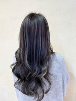 アゴストヘア コシガヤ Agosto hair KOSIGAYA 大人ハイライト/アッシュブラウン