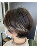 【カット+頭皮クレンジングヘッドスパ】コース　￥6000
