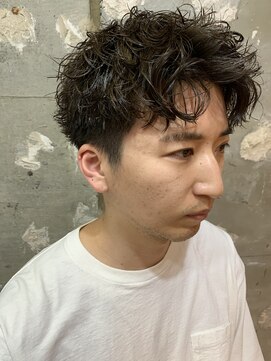 アカ(ACA) ツイストスパイラルパーマツイストパーマメンズマッシュ札幌大通