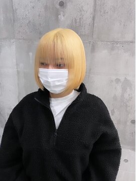 ワンズクロエ 原宿店(ONE's Chloe) ブロンド/アースカラー/くびれヘア/ツートーンカラー