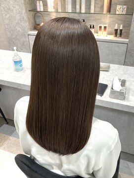 ローカス(Locus) 髪質改善カラーエステ/ナチュラルグレージュ/柔らかカラー