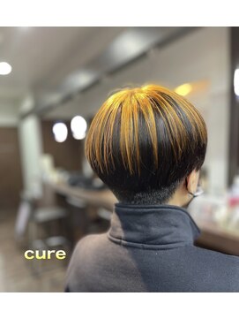 ハーモニックサロン キュア(harmonic salon Cure) マッシュスタイル　福山市cure美容院
