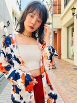 エース (ACE)&nbsp;ACE 横小顔シースルーバング×透明感ブラック