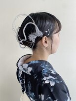 ピエドプールポッシュ(PiED DE POULE POCHE)&nbsp;着物アレンジ