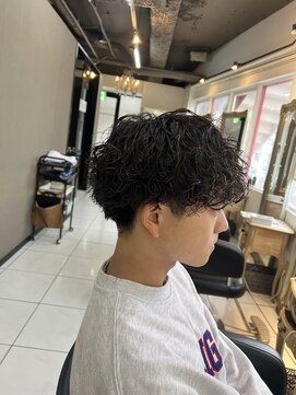 アイズ 海老名(AIZU) 波巻きスパイラルパーマ　波巻きパーマ　スパイラルパーマ