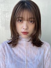 トリコ ショップアンドヘアサロン(tricot shop hair salon) 大人可愛い★外はねミディアムレイヤー