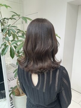 ザックギンザ(ZACC ginza) オリーブグレージュ/波巻き/ミディアム