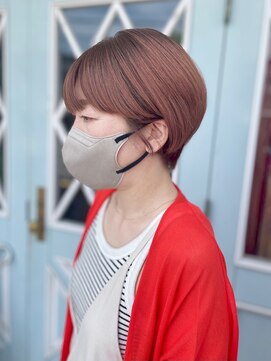 ランダーブルー(LANDER BLUE) 丸みショート/耳かけショート/大人ショート