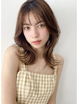 キイ ギンザ(k.e.y GINZA) 韓国風くびれヘア
