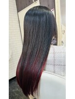 ヘアースタジオ ゴーゴー ヘアー(HAIR STUDIO GOGO HAIR) RED毛先カラー
