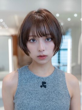 イルハバナ 渋谷(ill HAVANA) 20代30代大人かわいいショートシアカラー似合わせカット小顔前髪