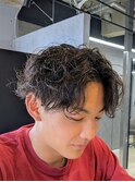 もりばやし指名 波巻きスパイラルパーマ