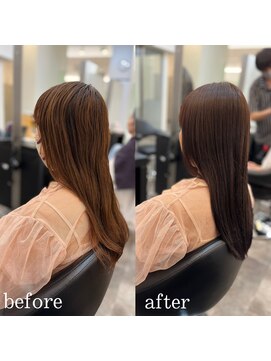 ドラン 梅田店(DRAN) 【DRAN梅田店】髪質改善×ツヤ髪、ラベンダーブラウン