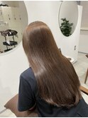 ブリーチなしダブルカラー Aujua髪質改善トリートメント