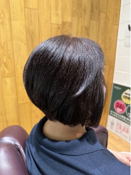 チアー ヘアリラクゼーション(cheer HAIRRELAXATION) 前下がりボブ