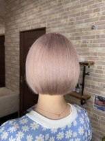 オンアンドオフ ON and OFF ミルクティーピンク