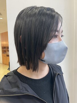 シャンプーボーイ 佐世保駅前店(SHAMPOO BOY) 切りっぱなしボブ 佐世保美容室 佐世保駅前美容室