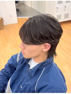 ビカム 名駅(become) ニュアンスパーマメンズマッシュ