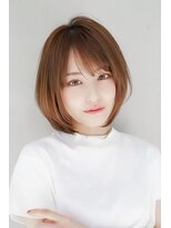 ギークス(GEEKS)&nbsp;【GEEKS渋谷】レイヤーボブ/ショコラベージュ/冬カラー/20代30代