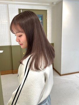 エミィ(emme) 透明感カラー20代30代髪質改善ハイライトブリーチカット立川