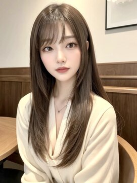 ラベスト キョウト(LOVEST) 【TONO  STYLE 287】☆小顔効果抜群！韓国風ロングレイヤー☆