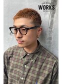 ブラウンクロップショート