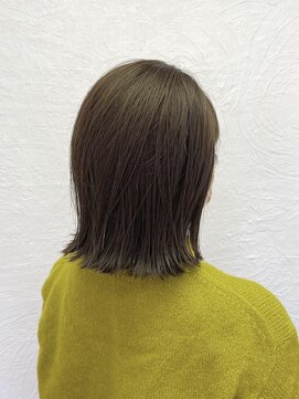 ロッカ ヘアーイノベーション(rocca hair innovation) 透明感抜群オリーブアッシュカラー