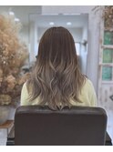 ハイトーングラデーション