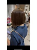 切りっぱなしボブ
