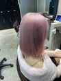 ラフィスヘアートゥルー 葛西店(La fith hair true)&nbsp;ペールピンク（ブリーチ）