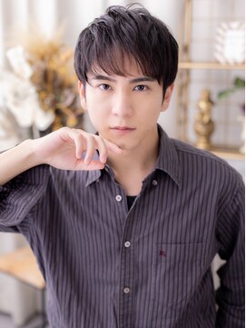 オリーブグレーモテ髪シールスルーマッシュa北浦和20代30代40代