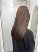 くすみブラウン