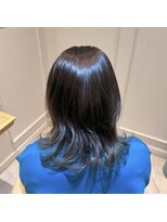 アンフィ 稲田堤(Anphi)&nbsp;色落ちまで楽しめる寒色カラー