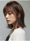 吉祥寺/ミルクティーブロンド/ダークブルー/デジタルパーマ