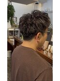 メンズショートパーマ