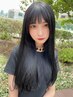 【うねり・広がり対策☆】小顔カット+縮毛矯正+最高級TOKIOトリートメント